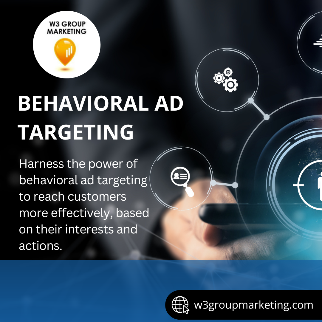 Behavioral ad targeting W3 Group Marketing